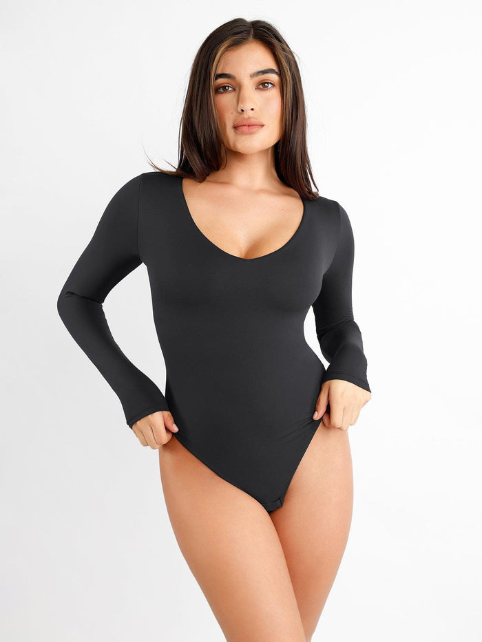 V-Neck / Black / S