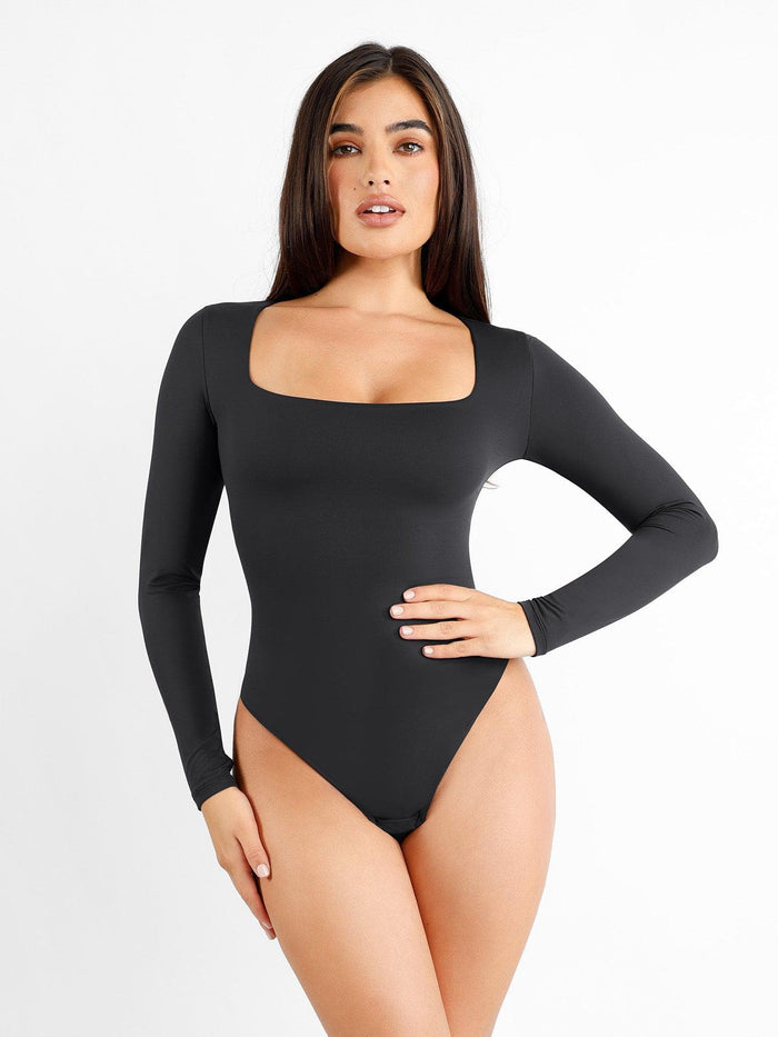 Square-Neck / Black / S