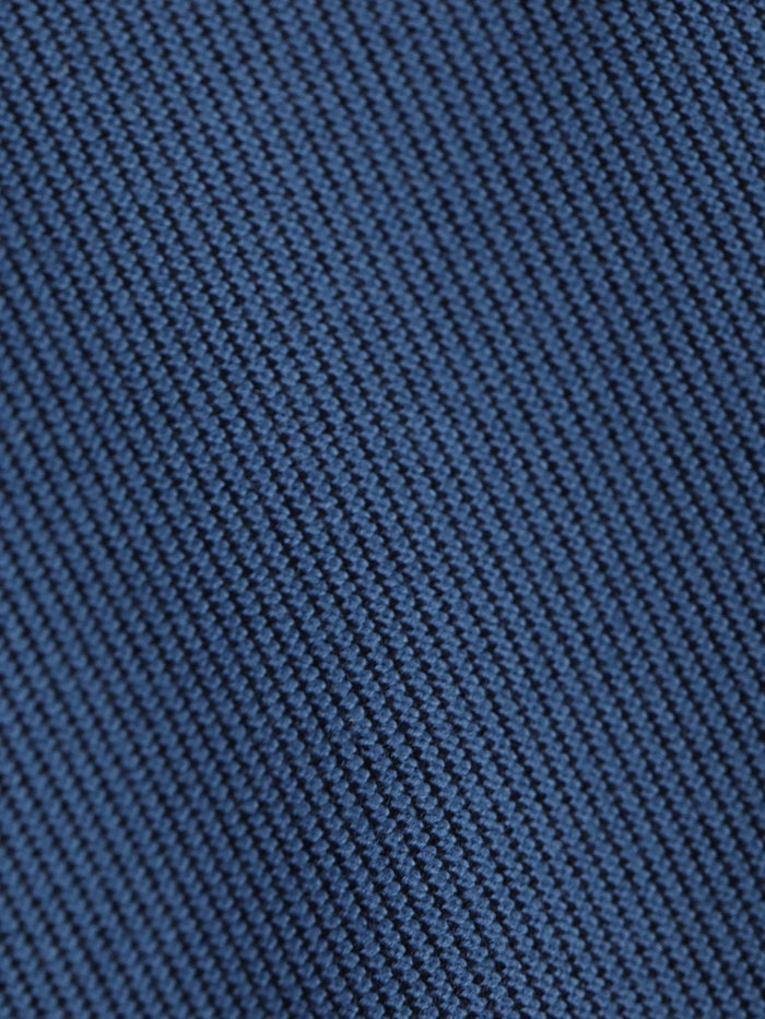Blue denim-inspired textured fabric for Popilush tummy control bodysuit.