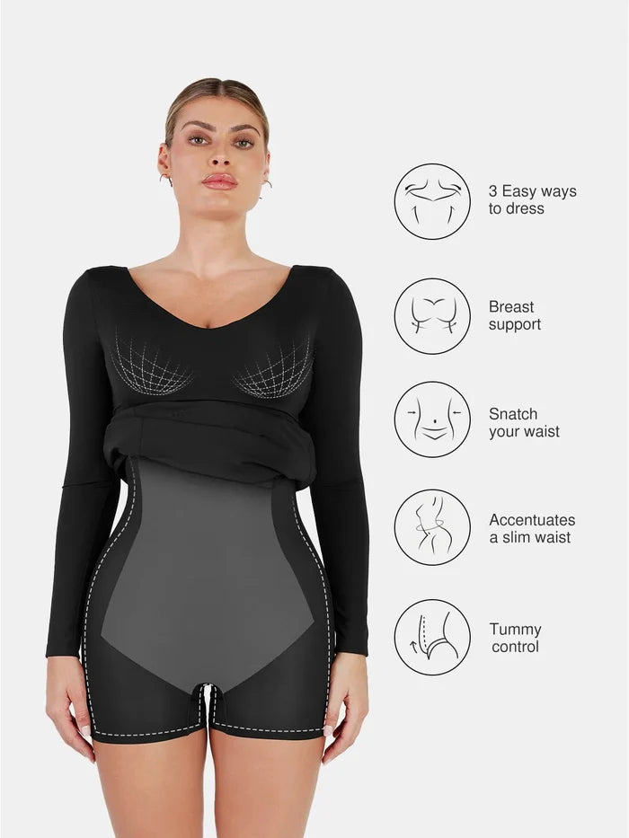 Shapewear by Popilush® featuring tummy control and waist slimming design