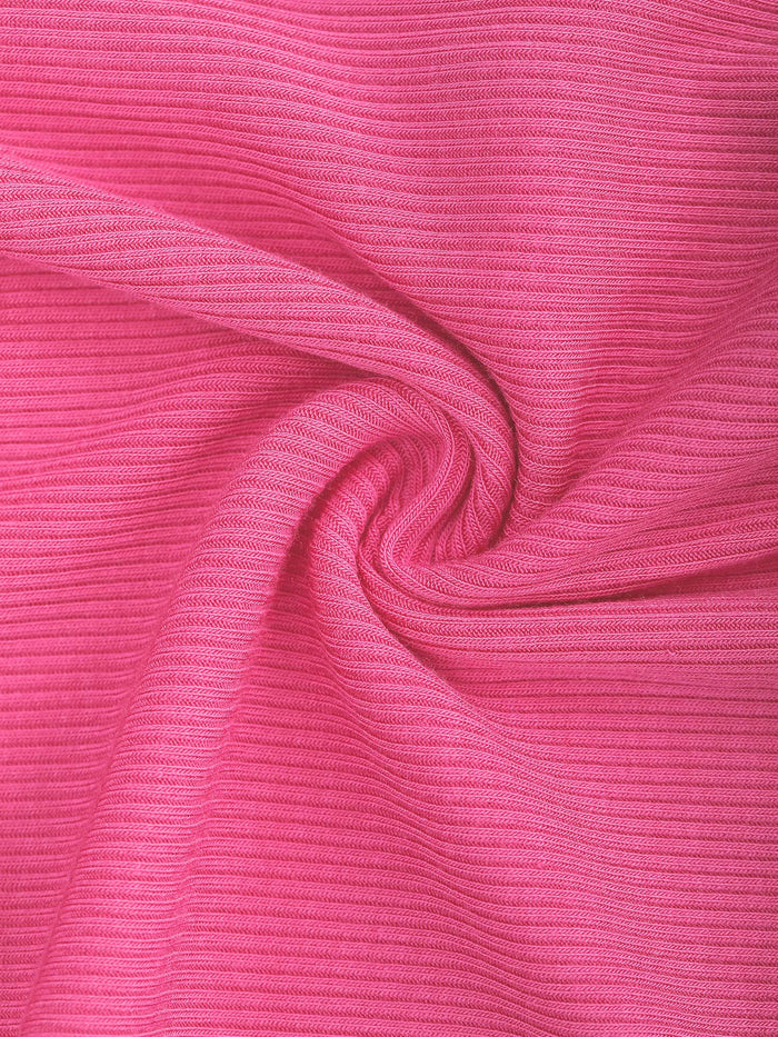 Popilush® Pink Dress fabric texture detail, a close up view