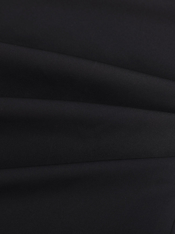 Black 4-way stretch fabric detail for the shapewear mini dress.