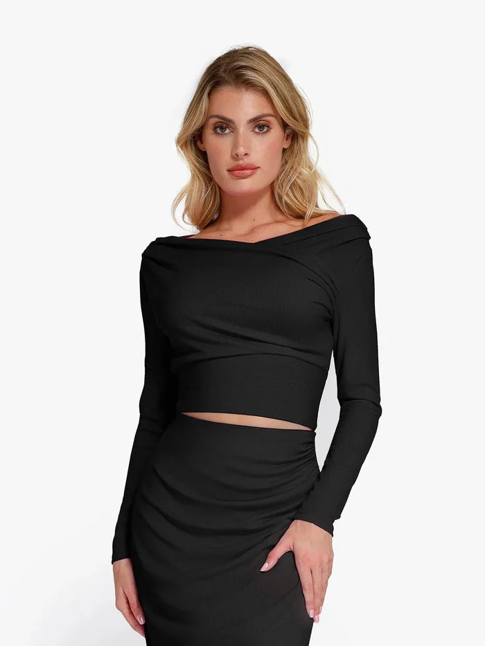 Top / Black / XS