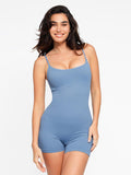 Seamless rib strappy romper, a flattering style from Popilush®.