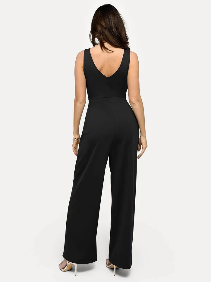 Popilush® Casual Jumpsuit Summer Outfits Shapewear Slimming Wide-Leg Jumpsuit