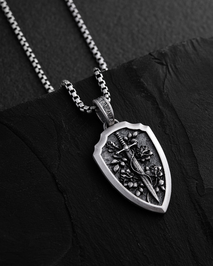 Silver pendant SWORD OF TRUTH