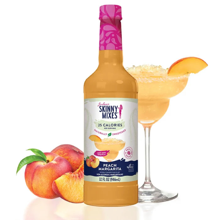 Skinny Mixes Bar Collection Natural Peach Margarita