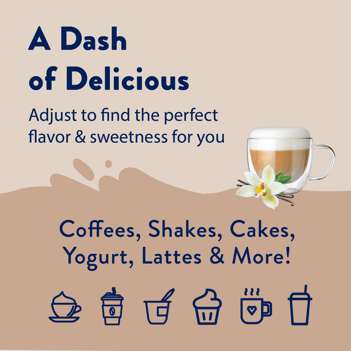Skinny Mixes Coffee Syrup - Sugar Free French Vanilla Syrup