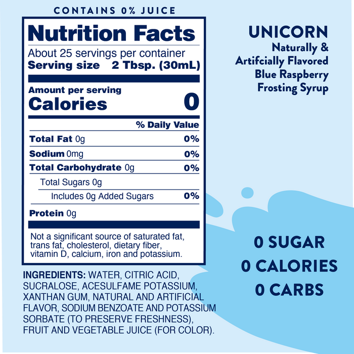 Skinny Mixes Sugar Free Unicorn™ Syrup