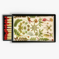 Slide Match Box - Botanical Print Flowers