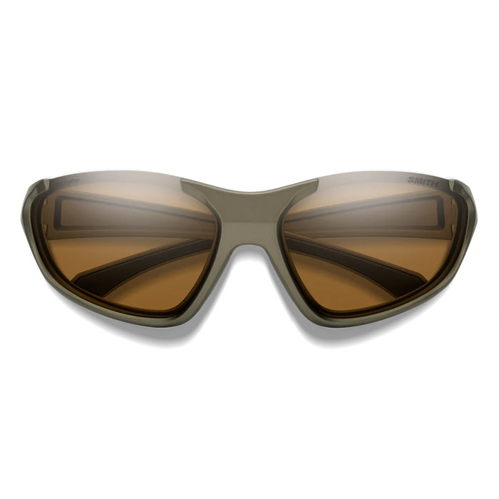 Smith Sliders Sunglasses Matte Olive Oil/Chromapop Brown + Clear/ChromapPop low light Amber