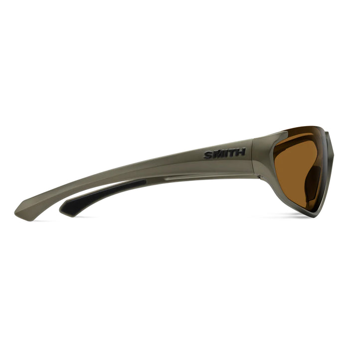 Smith Sliders Sunglasses Matte Olive Oil/Chromapop Brown + Clear/ChromapPop low light Amber