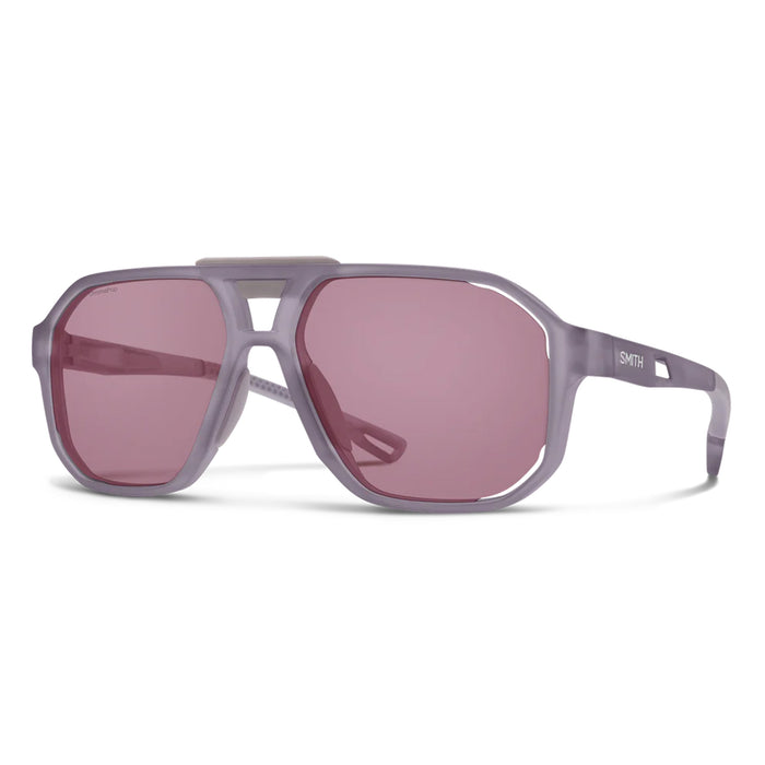 Smith Truss Sunglasses Matte Meteorite Crystal/ChromaPop Low Light Rose