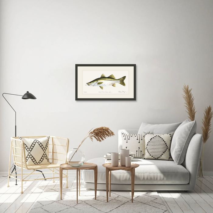 Snook Limited Edition Print Nick Mayer