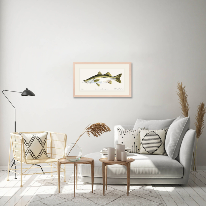 Snook Limited Edition Print Nick Mayer