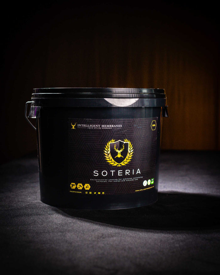 Soteria asbestos encapsulation coating 10kg spray applied
