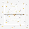 Sparkle Confetti A Little 'Love And Wishes' Bracelet In Silver And Gold-Tone Plating