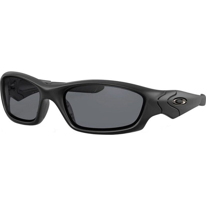 Straight Jacket, Matte Black/Grey Lenses