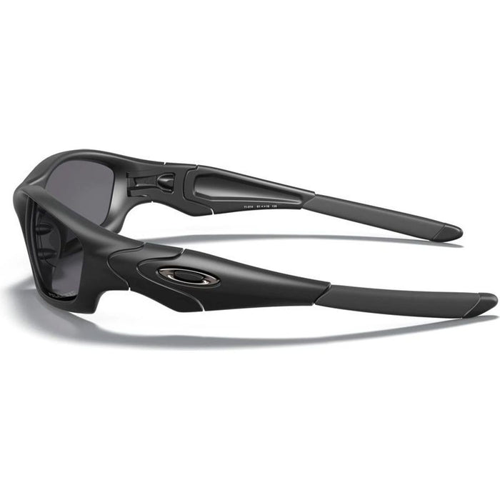 Straight Jacket, Matte Black/Grey Polarised Lenses