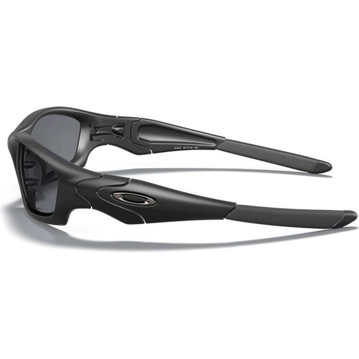Straight Jacket, Matte Black/Grey Lenses