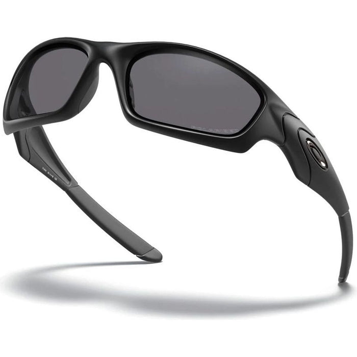 Straight Jacket, Matte Black/Grey Polarised Lenses