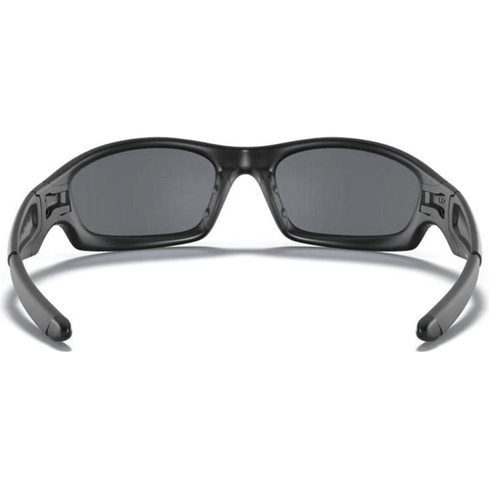 Straight Jacket, Matte Black/Grey Lenses