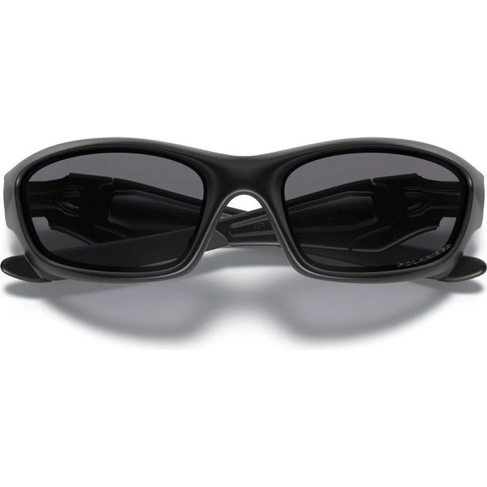 Straight Jacket, Matte Black/Grey Polarised Lenses