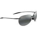Sugar Beach, Gloss Black/Grey Polarised Lenses