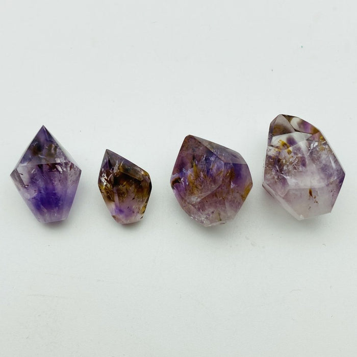 Super7 Amethyst Cacoxenite Polished DIY Pendant -Wholesale Crystals