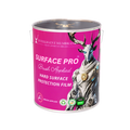 eco paint on construction protection that is liquid applied and dries hard to protect goods. it is then removed when ready to leave a clean product