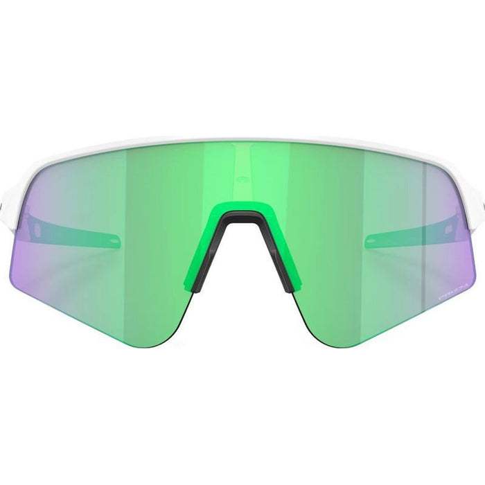 Sutro Lite Sweep, Matte White/Prizm Jade Road Lenses