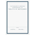 Tastemaker Border Reply Card