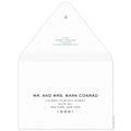Tastemaker Invitation Envelope