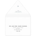 Tastemaker Save the Date Envelope