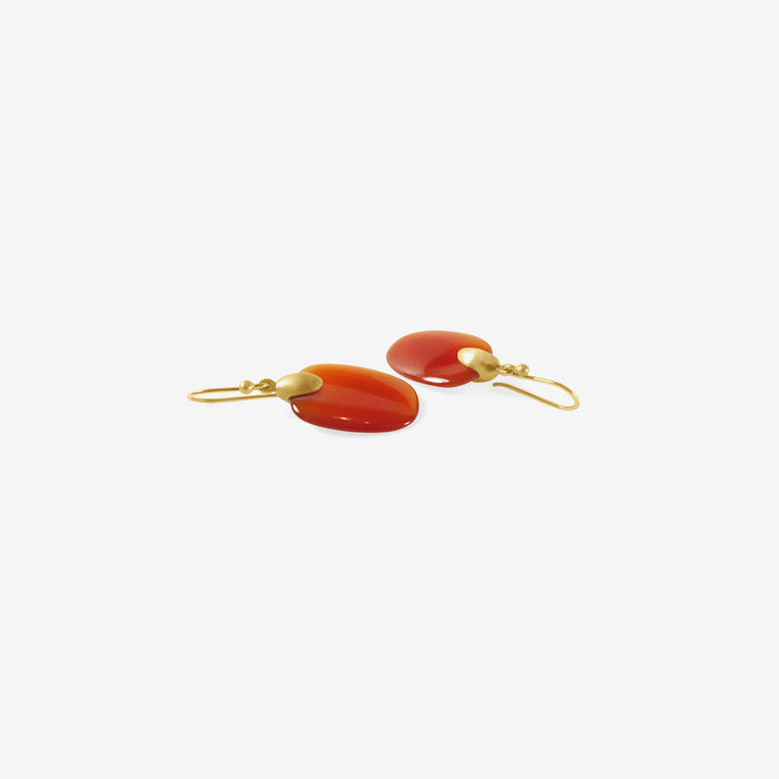 TED MUEHLING 10K & CARNELIAN SMALL CHIPS