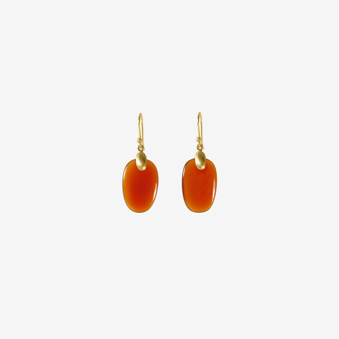 TED MUEHLING 10K & CARNELIAN SMALL CHIPS