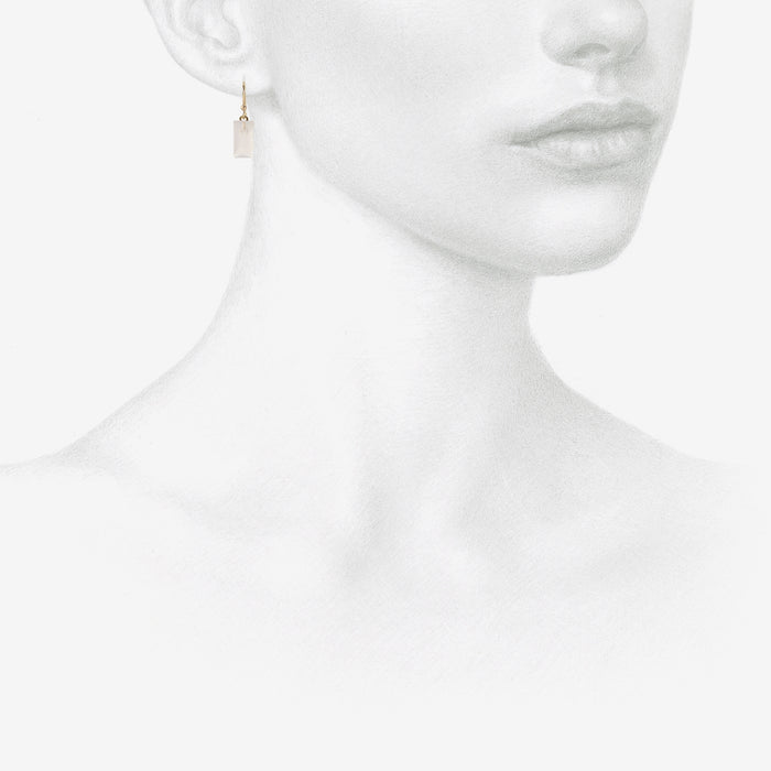 TED MUEHLING 14K & BLUE CHALCEDONY GEMS