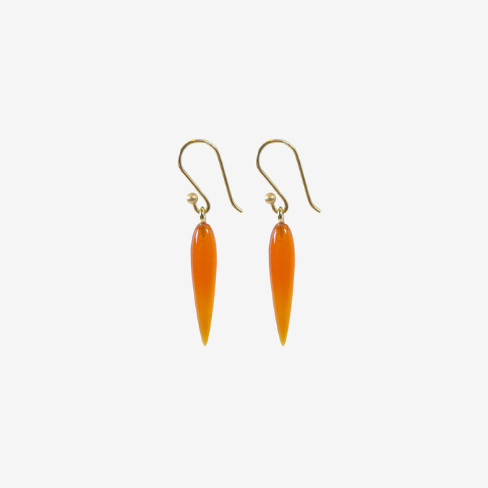 TED MUEHLING 14K & CARNELIAN RICE