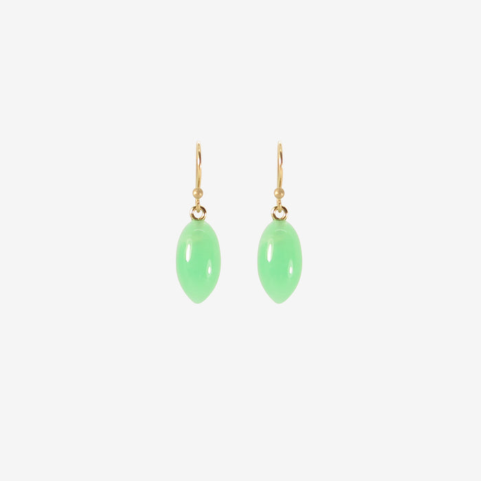 TED MUEHLING 14K & CHRYSOPRASE BERRIES