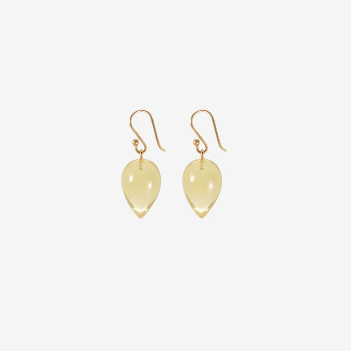 TED MUEHLING 14K & CITRINE ACORNS