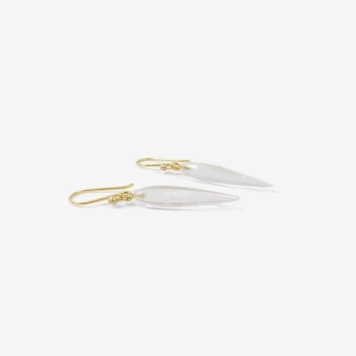 TED MUEHLING 14K & CLEAR CRYSTAL RICE