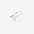 TED MUEHLING 14K & FROSTED CRYSTAL ACORNS