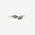 TED MUEHLING 14K & HEMATITE GOTHIC DROPS