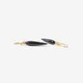 TED MUEHLING 14K & HEMATITE RICE