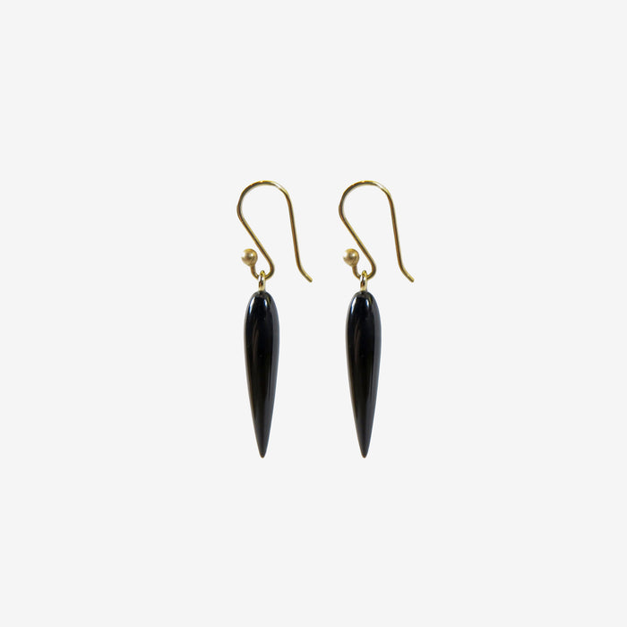 TED MUEHLING 14K & HEMATITE RICE
