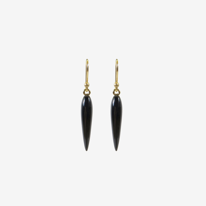 TED MUEHLING 14K & HEMATITE RICE