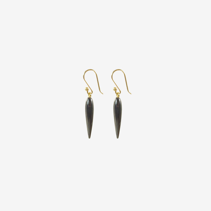 TED MUEHLING 14K & ONYX RICE
