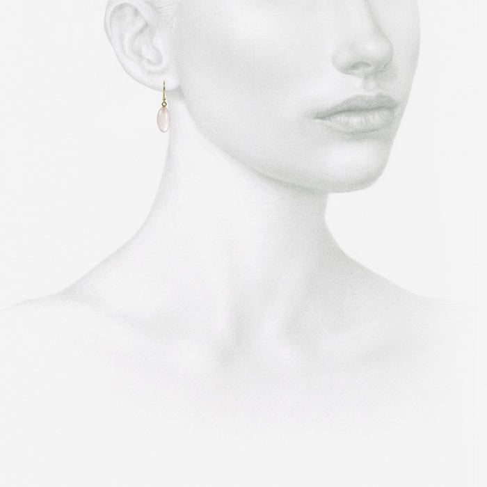 TED MUEHLING 14K & ROSE QUARTZ BERRIES