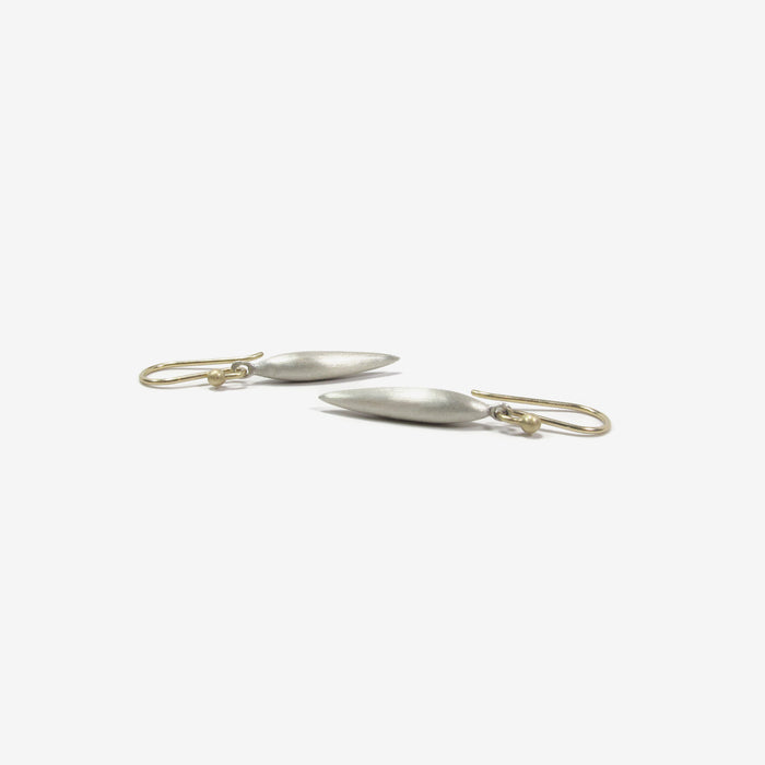TED MUEHLING 14K & STERLING SILVER SMALL RICE