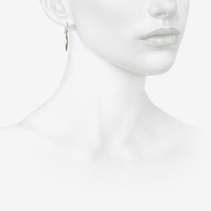 TED MUEHLING 14K & STERLING SILVER SMALL RICE